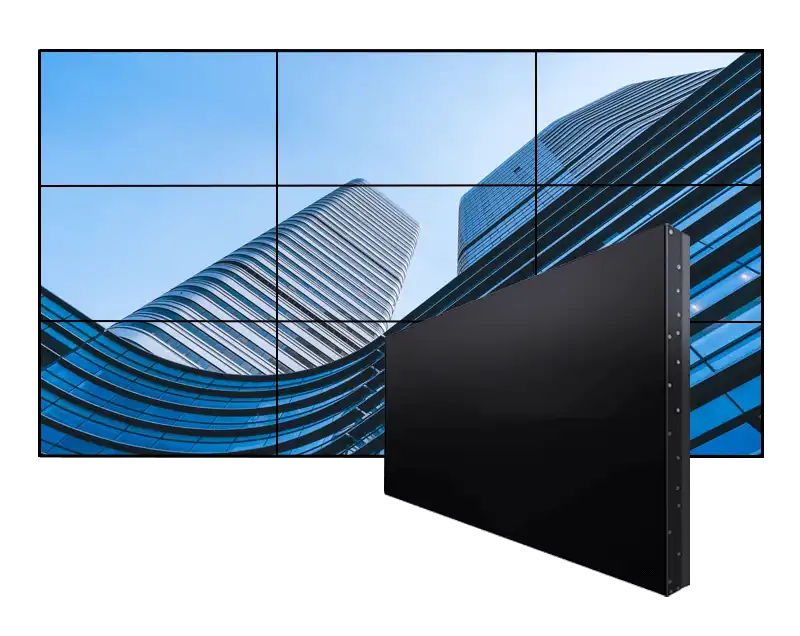 LCD video wall and panel